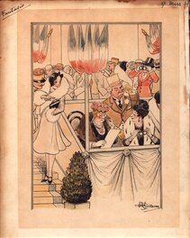 Albert Guillaume - Fantasio [Viueux de la vieille] illustration de Albert Guillaume - Comic Strip