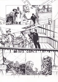 Gess - L'œil de la nuit (tome 2 - planche 41) - Planche originale
