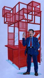 Jal, illustration professeur Baltimont, conférence Nice, 2024.