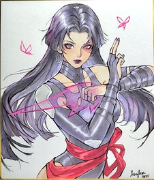 Serafleur - Psylocke (Marvel Rivals) - Illustration originale