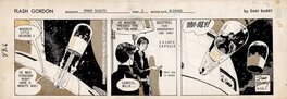 Flash Gordon Strip du 9/24/62 + case (imprimée) de Moebius