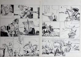 Coelho, Gerfried#21, diptyque planche nº4&5, 1980.