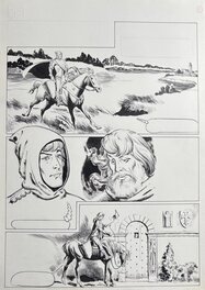 Eduardo Coelho - Coelho, Gerfried#21, planche nº1 titre, 1980. - Planche originale
