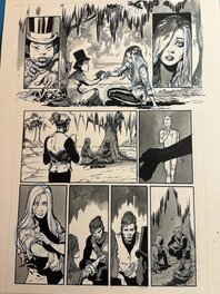 Fernando Dagnino - Winter Queen - Planche originale