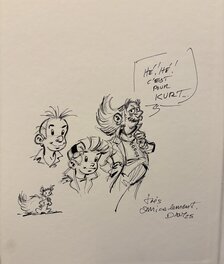 Dany - Spirou - Planche originale