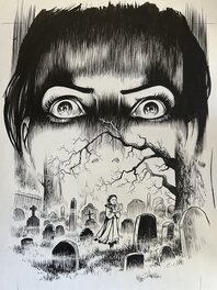 Denys - Denys, Comptine d'Halloween, tome 3, Révélations, couverture, 2002. - Original Cover