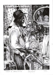 Igor Kordey - Marshal Bass - TOKEN OF APPRECIATION - Illustration originale