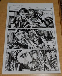 Igor Kordey - Smoke 3. Pag 34. - Planche originale