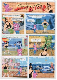 Brecht Vandenbroucke - Vandenbroucke Brecht - Shady B*tch - Planche originale