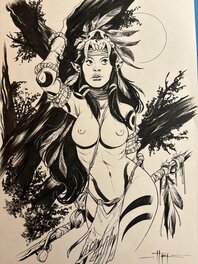 Marco Itri - West Fantasy - Illustration originale