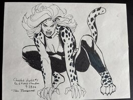 Jon Bogdanove - Cheetah - Œuvre originale