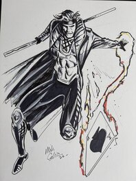 Mike Collins - Gambit - Illustration originale