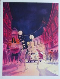 Pierre-Henry Gomont - Rouge Karma - Couverture originale