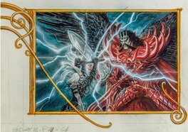 Olivier Ledroit - Case originale Requiem tome 12 - Planche originale