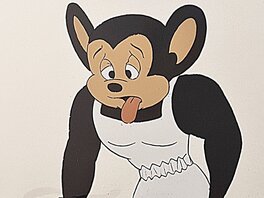 Ralph Bakshi - Les nouvelles aventures de Mighty Mouse, Mighty Mouse Pearl Pureheart et autres, 7 cellulos de production (Ralph Bakshi, 1987) - Œuvre originale