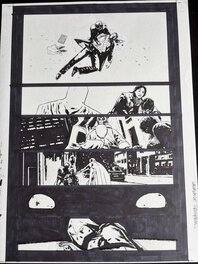 Laurence Campbell - Moon Knight - Planche originale