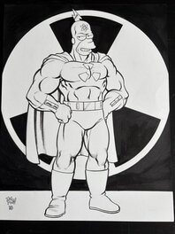Tone Rodriguez - Radioactive Man - Illustration originale
