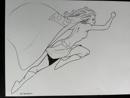 Lee Ferguson - Supergirl - Original Illustration