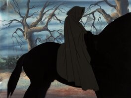 Ralph Bakshi - The Lord of the Rings, Dark-rider, cellulo de production original (Ralph Bakshi, 1978) - Original art