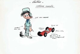 Jidéhem - 1960'S - Starter - Illustration originale