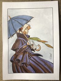 Xavier Fourquemin - Miss Endicott - Original Illustration