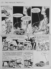 Jean-Claude Fournier - 1979 - Spirou : Des Haricots Partout - Planche originale