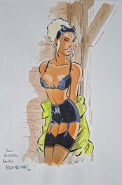 Félix Meynet - Mirabelle - Original Illustration