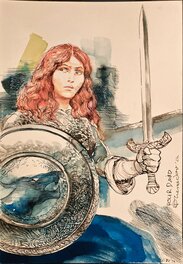 Dejan Nenadov - Guerrière - Original Illustration
