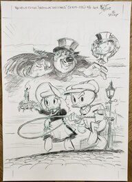 Arild Midthun - Arild Midthun - Scrooge McDuck - Orphan’s Christmas - 2013 - Cover Preliminary - Original Cover