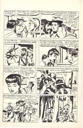 Jean Frisano - Planche d'une histoire non identifiée, publication inconnue - Comic Strip
