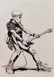 Igor Kordey - Texas kid - Original Illustration