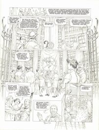 Olivier Roman - Planche de l'album Rendez-vous avec X Paris 1917 - Mata Hari - Comic Strip