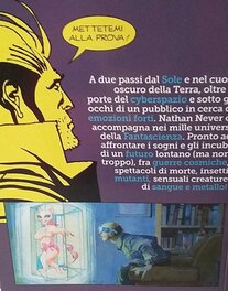 Nathan Never Magazine 2015 - back cover Nathan Never Magazine 2015 - back cover