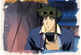 Spike Spiegel "Toys in the attic" - Cellulo & production background