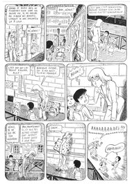 Planche originale - Singeon - Bienvenue tome 1 p.17