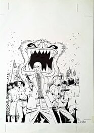 Erwan Le Saëc - Couverture Les Enragés - Tome 5 - Héritage - Le Saec - Original Cover