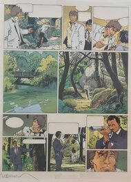 Philippe Francq - Largo Winch - Planche originale