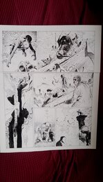 Hermann - Jeremiah 4. Les yeux de fer rouge - Planche originale