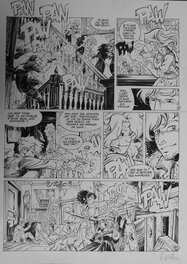Augustin Lebon - Western LOVE - Planche originale
