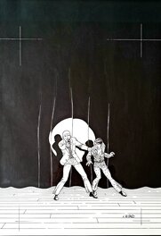 Erwan Le Saëc - Les Enragés - Tome 4 - Love in Reno - Le Saec - Original Cover