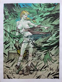 Ignacio Noé - Suddendly, accident forestier - Illustration originale
