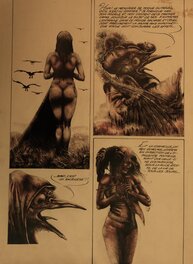 Benoît Sokal - KRAAO - Planche originale