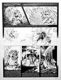 Olivier Vatine - Aquablue - Planche originale