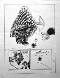 Olivier Vatine - Aquablue - Planche originale