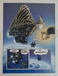 Olivier Vatine - Aquablue - Planche originale