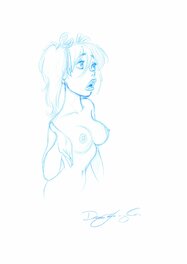 Dean Yeagle - Mandy - Illustration originale