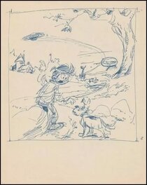 Gos - Khéna et le Scrameustache - Comic Strip