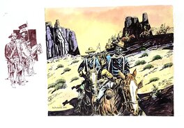 Renzo Calegari - Buffalo Soldier - Original Illustration