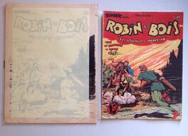 L'original de La Couverture avec sa protection , et sa Bd du Rc de ROBIN 8 qui sera Jointe a L'Achat de la Couv .... L'original de La Couverture avec sa protection , et sa Bd du Rc de ROBIN 8 qui sera Jointe a L'Achat de la Couv ....