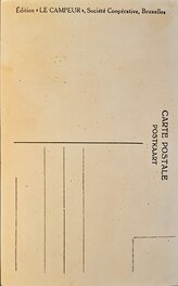 Verso de la carte Verso de la carte